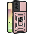Etui pancerne do Oppo A38 4G / Oppo A18 4G, CamShield Slide, różowe rose gold