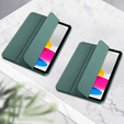 Etui do iPad 11" 2025 A16 (11 gen.) / iPad 10.9" 2022 (10 gen.), Smart Pencil, z miejscem na rysik, zielone