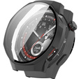 Etui do Huawei Watch GT 5 Pro 46mm, Czarne + Szkło Hartowane