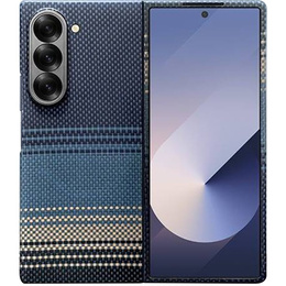 Etui do Samsung Galaxy Z Fold6 5G– magnetyczne Aramid Fiber, niebieskie