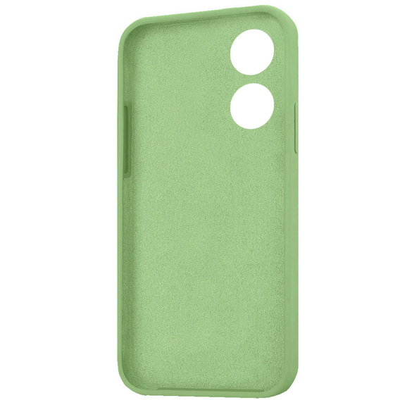 Etui do Oppo Reno8 T, Silicone Lite, jasnozielone