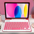 Etui z klawiaturą do iPad 11" 2025 A16 (11 gen.) / iPad 10.9" 2022 (10 gen.), Pen Slot, magenta