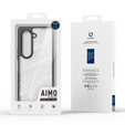Etui DuxDucis do Samsung Galaxy Z Fold6 5G, Aimo case, przezroczyste / czarne