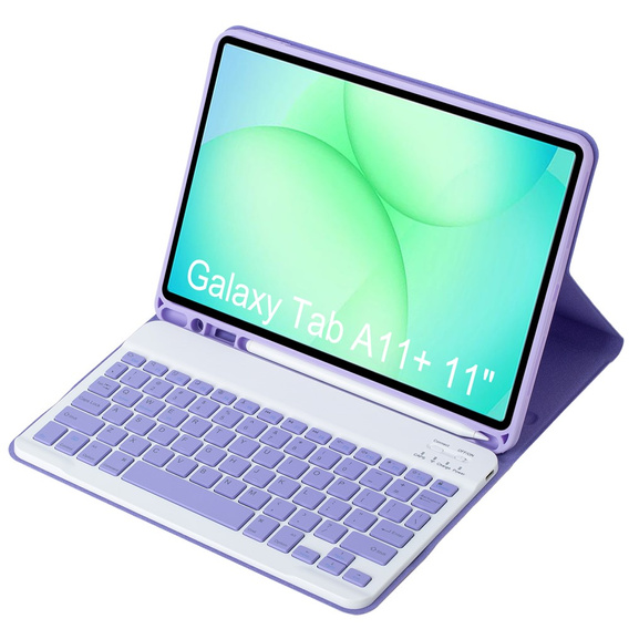 Etui z klawiaturą do tabletu do Samsung Galaxy Tab A11+