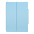 Etui z klawiaturą do iPad 11" 2025 A16 (11 gen.) / iPad 10.9" 2022 (10 gen.), Rotary 360° Leather Touchpad, jasnoniebieskie