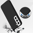 Etui do Samsung Galaxy S22 5G, Silicone Lite, czarne