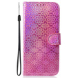 Etui z klapką do Oppo A17, Wallet, Mandala różowe