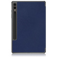 Etui do Samsung Galaxy Tab S9 Plus, Smartcase z miejscem na rysik, niebieskie