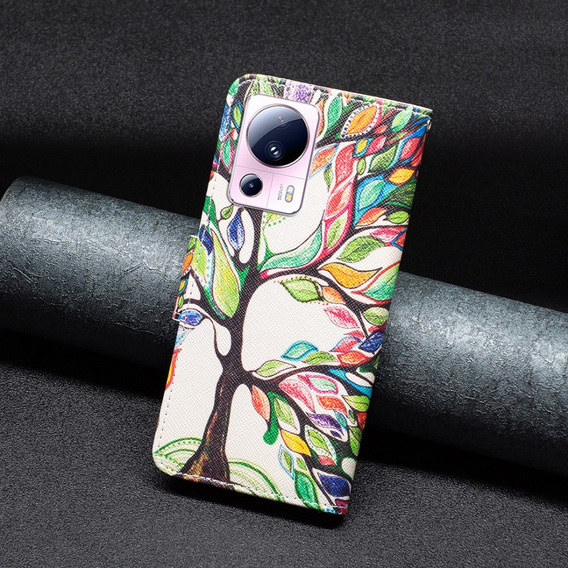 Etui z klapką do Xiaomi 13 Lite, Wallet, Tree of Life