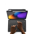 Etui z podświetlaną klawiaturą do Xiaomi Pad 7 / 7 Pro, Dux Ducis DK Series, czarne