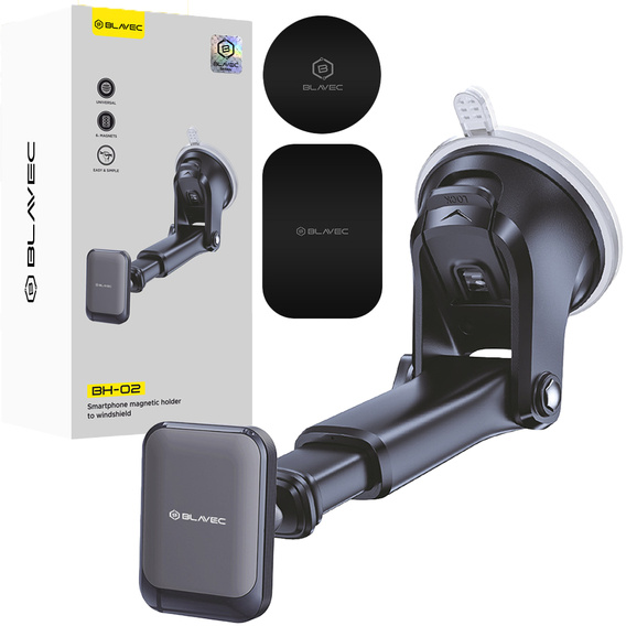 Magnetyczny uchwyt samochodowy do szyby do smartfonów