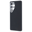 Etui do Samsung Galaxy S25 Ultra, Carbon Fiber MagSafe, czarne