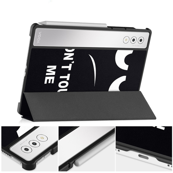 Etui do Lenovo Yoga Tab Plus 12,7", Smartcase, don't touch me