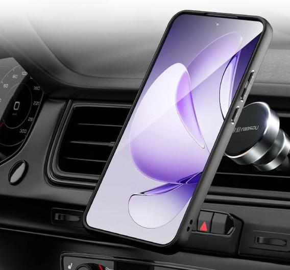 Etui do Oppo Reno 13 Pro, do MagSafe, ERBORD Matt Case, czarny