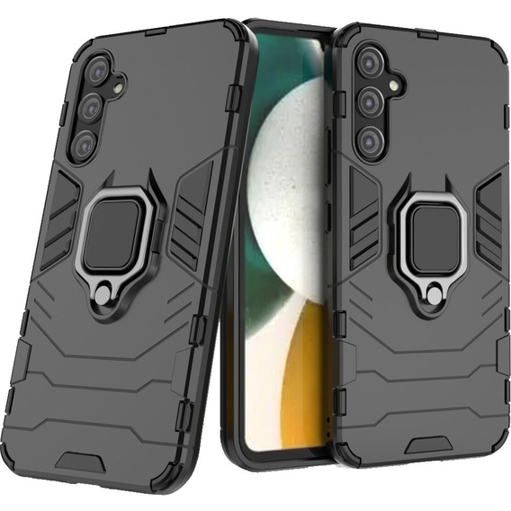 Etui do Samsung Galaxy A34 5G, Kickstand Ring, czarne