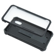 Etui pancerne do iPhone X / XS, Dexnor Full Body, czarne