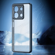 Etui DuxDucis do Xiaomi Redmi Note 13 5G, Aimo case, przezroczyste / czarne