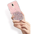 Etui do Huawei Mate 10 Lite, Glittery, różowe