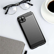 Etui do Huawei Y5P, Karbon, czarne
