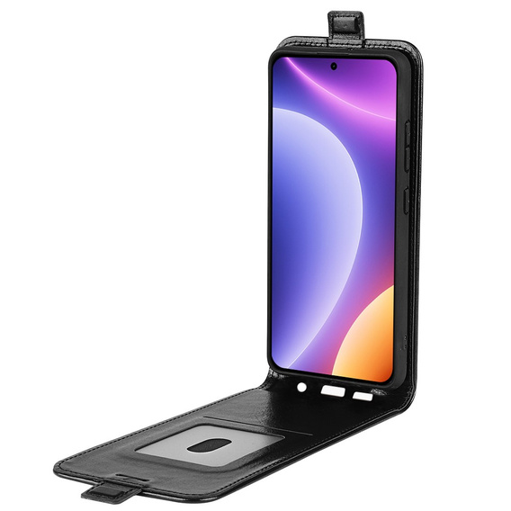 Etui z klapką do Poco F5 5G, Flip, czarne