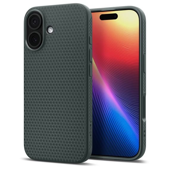 Etui Spigen Liquid Air do iPhone 17, Abyss Green