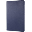 Etui do Samsung Galaxy Tab S9 / S8, Obrotowe 360, granatowe