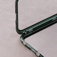 Etui do iPhone 11, Magnetic Dual Glass, zielone