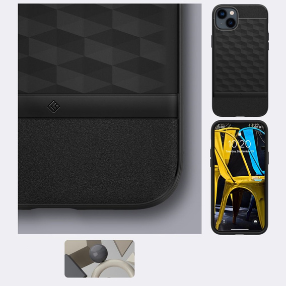 Etui Caseology do iPhone 14 Plus, Parallax MagSafe, Matte Black