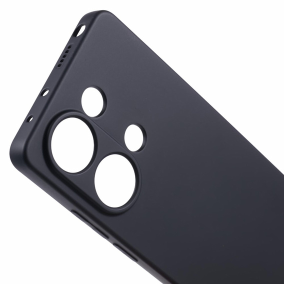 Etui do Xiaomi Redmi Note 13 Pro 4G / Xiaomi Redmi Note 14S / Xiaomi Poco M6 Pro 4G, Silicone Lite, czarne