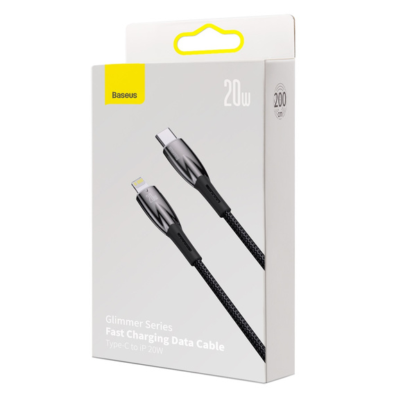 Kabel Baseus Glimmer USB-C do Lightning 20 W 2 m do iPhone