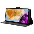 Etui z klapką do Samsung Galaxy M15 5G, Wallet Smart Magnet, czarne