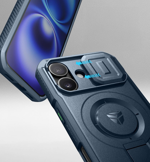 Etui Dexnor MagSafe z osłoną aparatu do iPhone 16