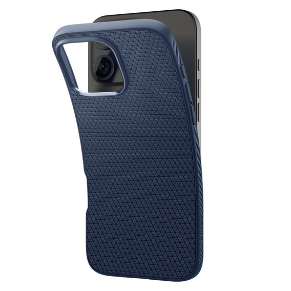 Etui Spigen do iPhone 16 Pro Max, Liquid Air, granatowe
