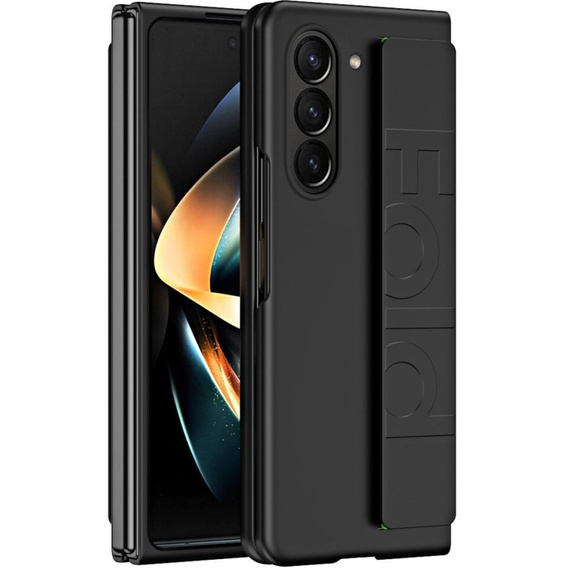 Etui do Samsung Galaxy Z Fold5 5G, z rączką, czarne