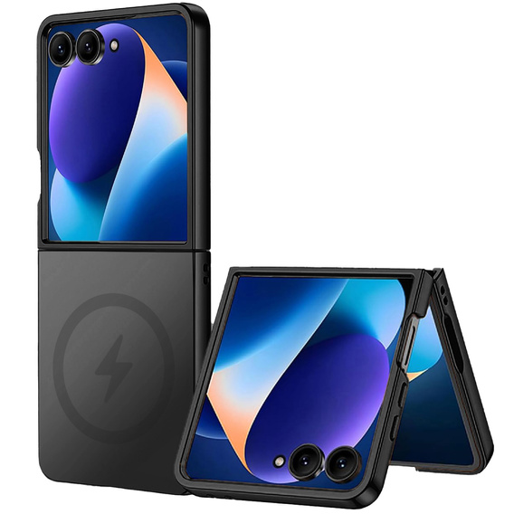 Etui do Samsung Galaxy Z Flip7 5G, do MagSafe, czarne