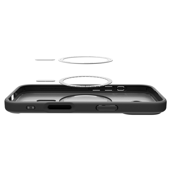 Etui Spigen Ultra Hybrid MagSafe do iPhone 17, Frost Black
