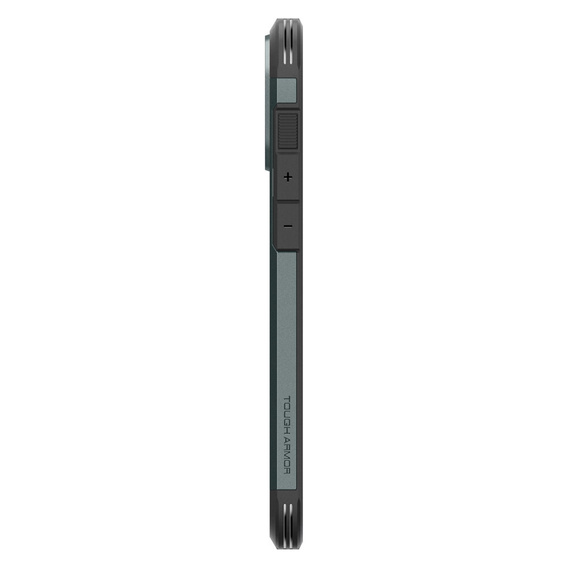Etui Spigen do iPhone 16 Pro, Tough Armor Mag MagSafe, zielone + Szkło Hartowane 9H