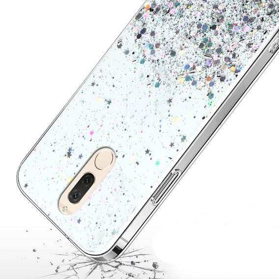 Etui do Huawei Mate 10 Lite, Glittery, przezroczyste