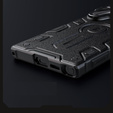 Etui do Samsung Galaxy S24 Ultra, pancerne Nillkin, CamShield Armor Prop, Czarne