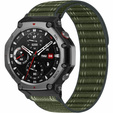 Nylonowy pasek do Amazfit T-Rex 3 z konektorem PC – zielony