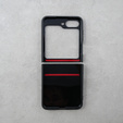 Etui pancerne do Samsung Galaxy Z Flip5 5G, Nox Case Ring, srebrne