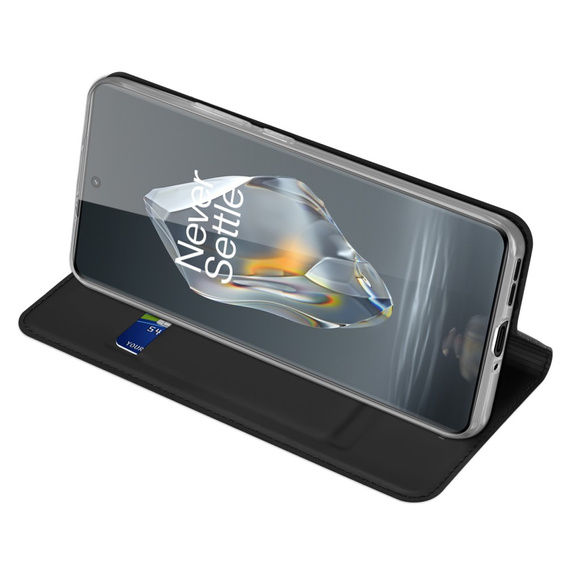 Etui Dux Ducis do OnePlus 12R, Skinpro, czarne