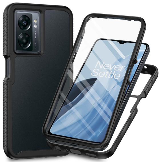 Etui do Oppo A57s, Shockproof, z folią, czarne