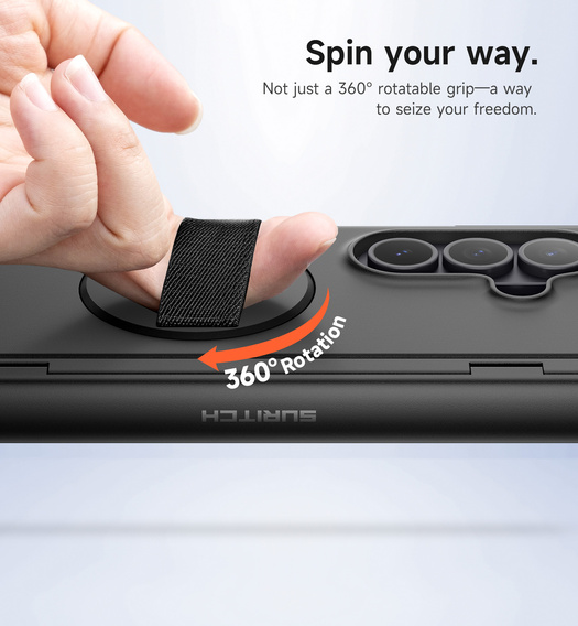 Etui Suritch z podstawką 360° i wbudowaną osłoną ekranu do Samsung Galaxy Z Fold7