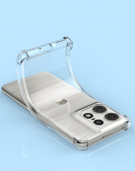 Etui do Motorola Edge 50 Pro, Dropproof, przezroczyste