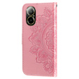Etui z klapką do Realme C67, Mandala, różowe rose gold