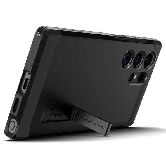 OUTLET Etui Spigen do Samsung Galaxy S24 Ultra, Tough Armor MagSafe, Czarne