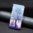 Etui z klapką do Xiaomi Redmi 12C, Wallet, Owls & Tree