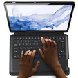 Etui z klawiaturą do Samsung Galaxy Tab S8, Dux Ducis DK series, czarne