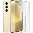 2x Szkło Hartowane do Samsung Galaxy S24+/S25+ Plus, ERBORD 9H Hard Glass, szybka